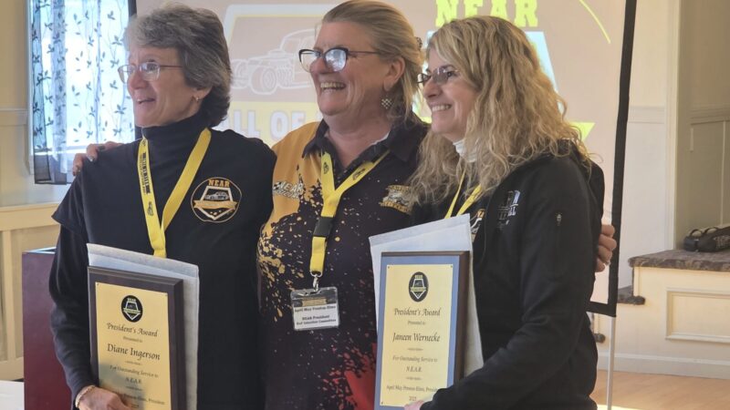 New England Auto Racers celebrates 45 years with vote of Board of Directors and Officers at annual meeting.